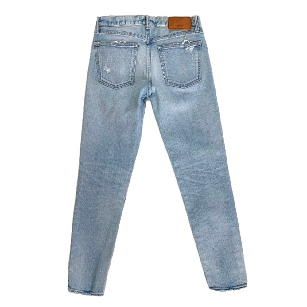 MOUSSY VINTAGE Vivian Distressed Skinny Jeans In Light Blue SIZE 25 - Picture 10 of 15